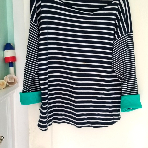 Women's Nautical Striped Top - Picture 1 of 4